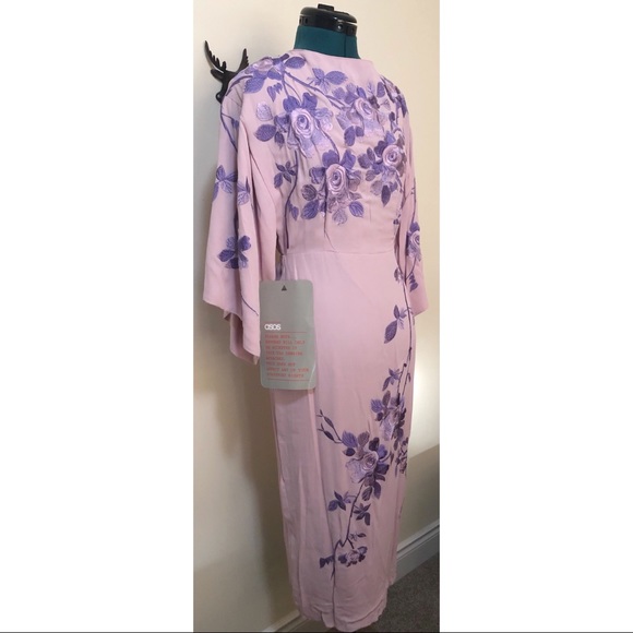 ASOS Dresses & Skirts - Pink and purple floral dress